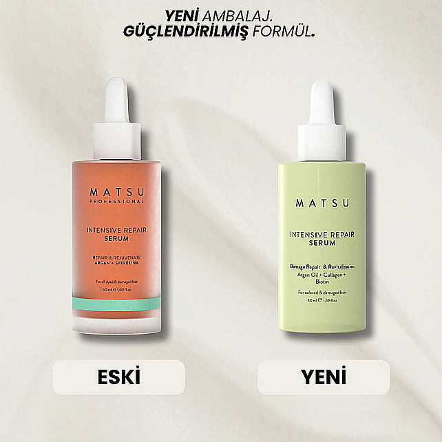 Matsu Intensive Repair - Yoğun Saç Bakım Serumu 50ml - 2