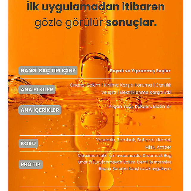 Matsu Intensive Repair - Yoğun Saç Bakım Serumu 50ml - 6