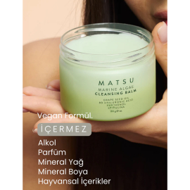 Matsu Marine Algae Cleansing Balm - Yüz Temizleme Balsamı 100g - 5