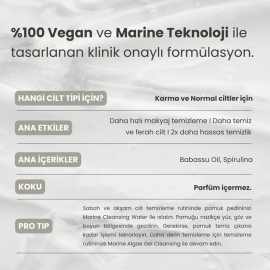 Matsu Marine Algae Micellar Water - Yüz Temizleme Suyu 250ml - 4