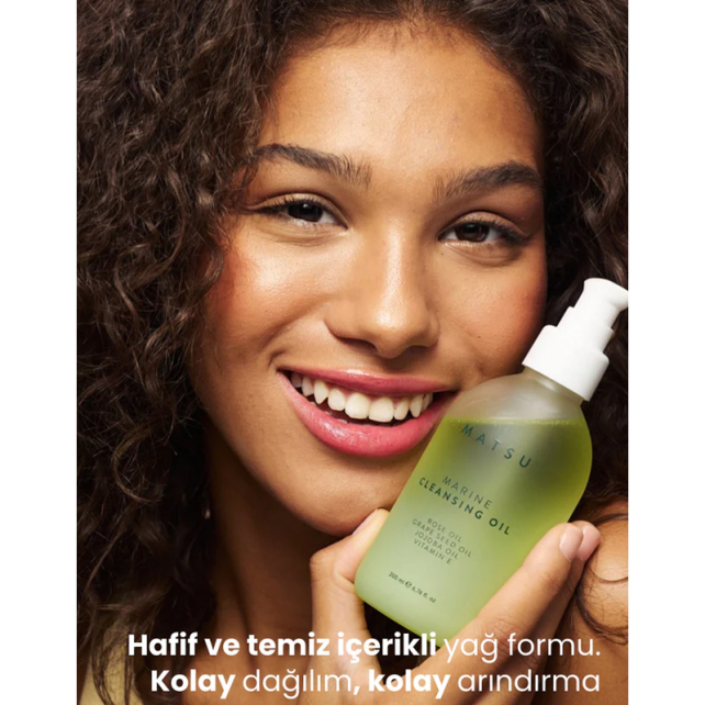 Matsu Marine Cleansing Oil - Yüz Temizleme Yağı 200ml - 2