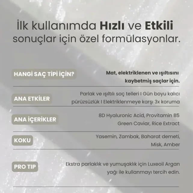 Matsu Pop Gloss - Işıltı Jel Saç Bakım Serumu 50ml - 6