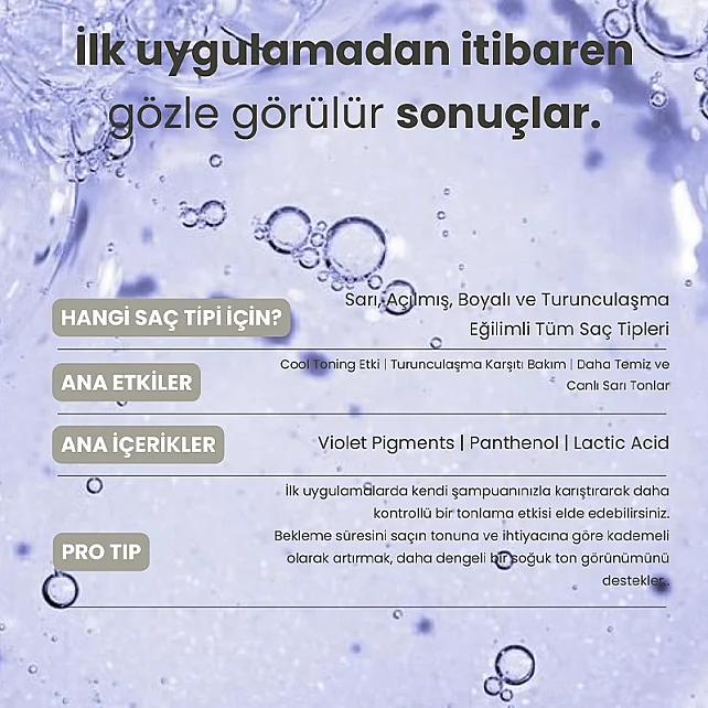 Matsu Purple Shampoo - Mor Şampuan 350ml - 3