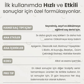 Matsu Rosemary Scalpify - Dökülme Karşıtı Saç Bakım Serumu 50ml - 3