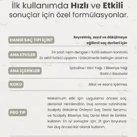 Matsu Rosemary Scalpify - Şampuan Öncesi Saç Derisi Yağı 50ml - 3