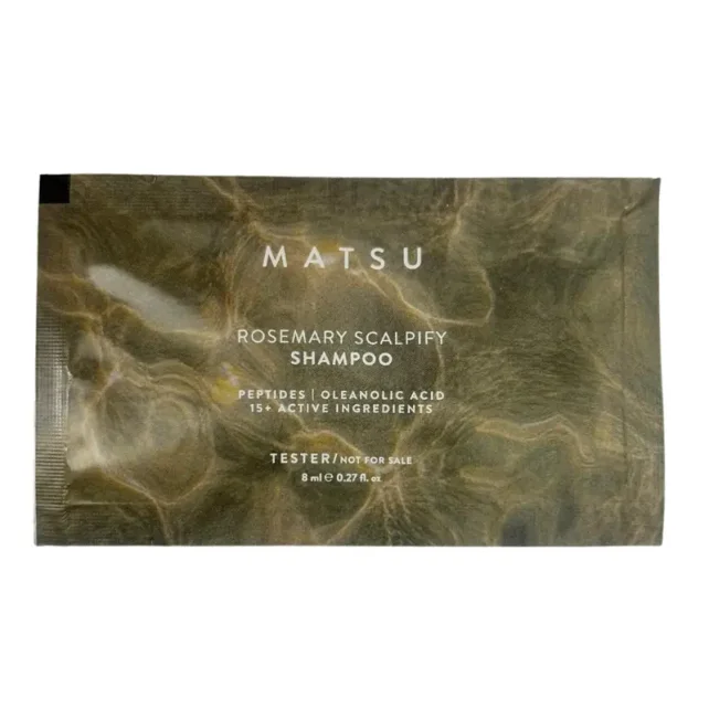 Matsu Rosemary Scalpify Shampoo - Dökülme Karşıtı Biberiye Bakım Şampuanı 8ml - 1