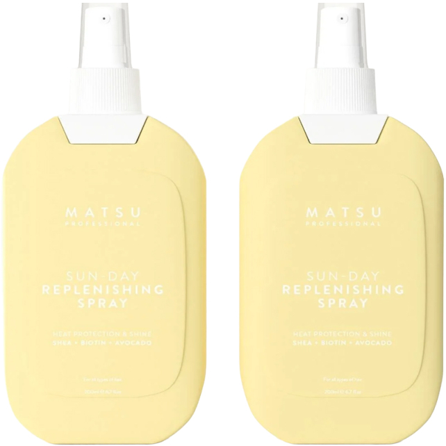 Matsu Sun Day Replenish Spray - Isıya Karşı Koruyucu İkili Avantaj Bakım Seti - 1