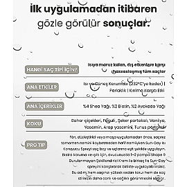 Matsu Sun Day Replenish Spray - Isıya Karşı Koruyucu Saç Bakım Spreyi 200ml - 7