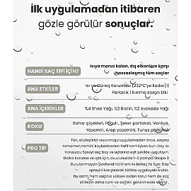 Matsu Sun Day Replenish Spray - Isıya Karşı Koruyucu Saç Bakım Spreyi 200ml - 7