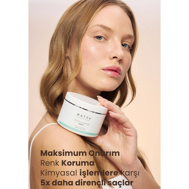 Matsu Sun Day Sprey 200ml & Intensive Repair Mask 350ml Saç Bakım Seti - 3