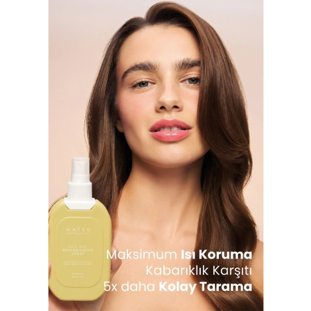 Matsu Sun Day Sprey 200ml & Intensive Repair Mask 350ml Saç Bakım Seti - 4