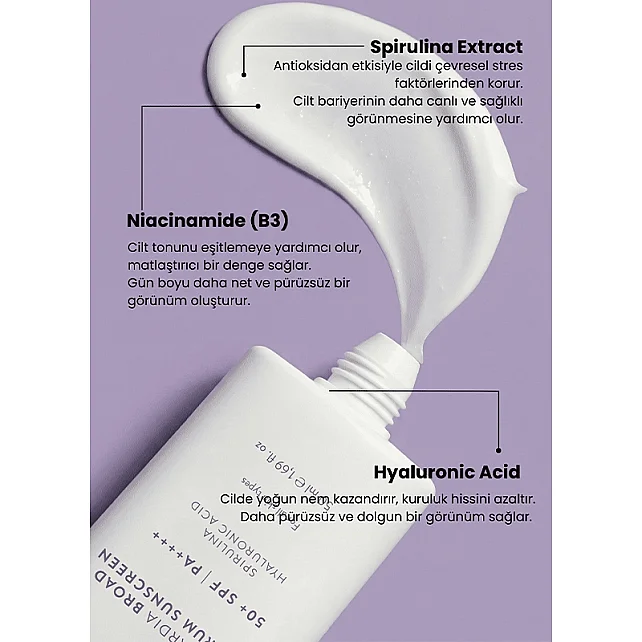Matsu Sunguardia Broad Spectrum SPF 50+ Güneş Koruyucu 100ml - 3