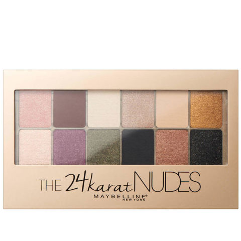 Maybelline 24K Nudes Eyeshadow Palette - Far Paleti Maybelline 24K Nudes Eyeshadow Palette - Far Paleti