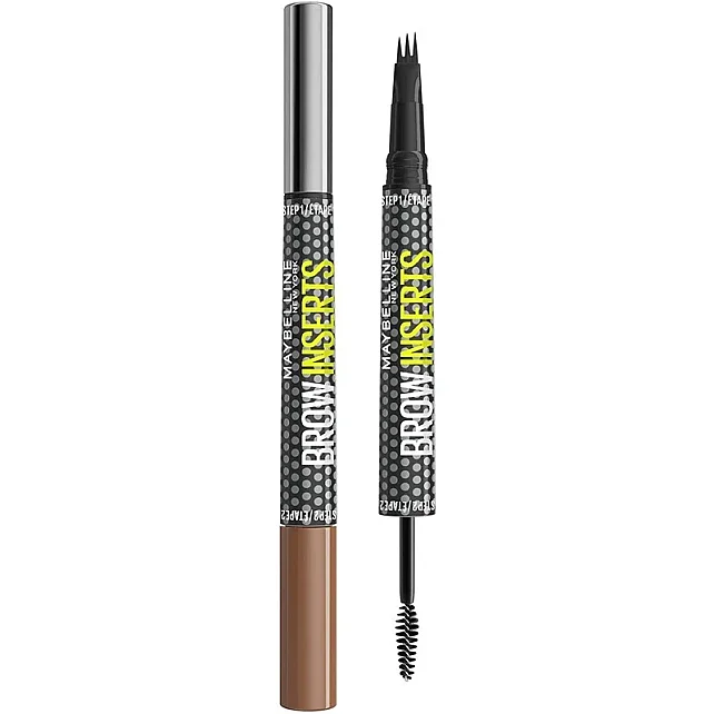 Maybelline Brow Insert - Çift Uçlu Kaş Kalemi No: 02 Soft Brown - 1