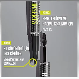 Maybelline Brow Insert - Çift Uçlu Kaş Kalemi No: 04 Medium Brown - 6