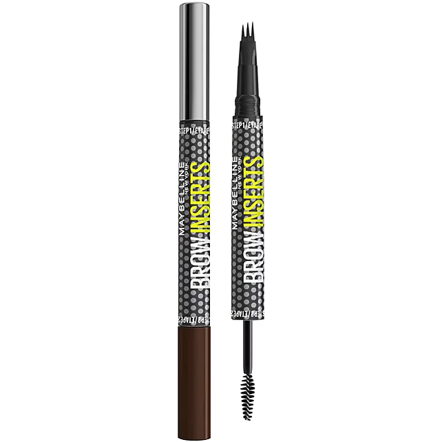 Maybelline Brow Insert - Çift Uçlu Kaş Kalemi No: 05 Deep Brown - 1