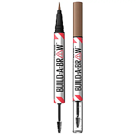 Maybelline Bulid-A-Brow 2 In 1 Brow Pen - Kaş Kalemi No: 255 Soft Brown - Maybelline