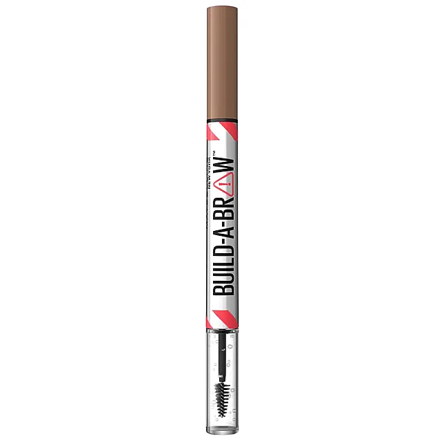 Maybelline Bulid-A-Brow 2 In 1 Brow Pen - Kaş Kalemi No: 255 Soft Brown - 2