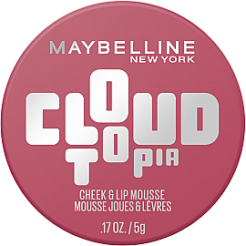 Maybelline Cloudtopia Cheek Lip Mousse - Köpük Dokulu Mat Allık No: 01 Twilight Berry - Maybelline
