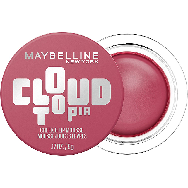 Maybelline Cloudtopia Cheek Lip Mousse - Köpük Dokulu Mat Allık No: 01 Twilight Berry - 2