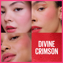 Maybelline Cloudtopia Cheek Lip Mousse - Köpük Dokulu Mat Allık No: 03 Divine Crimson - 3