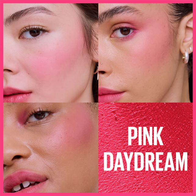 Maybelline Cloudtopia Cheek Lip Mousse - Köpük Dokulu Mat Allık No: 04 Pink Daydream - 4