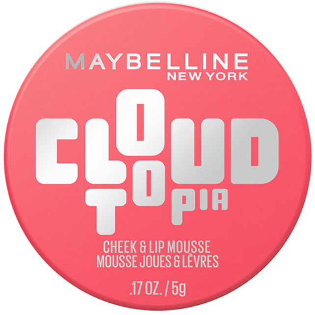 Maybelline Cloudtopia Cheek Lip Mousse - Köpük Dokulu Mat Allık No: 07 Moonlit Rose - 1