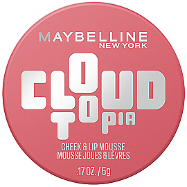 Maybelline Cloudtopia Cheek Lip Mousse - Köpük Dokulu Mat Allık No: 08 Enchanted Mauve - Maybelline