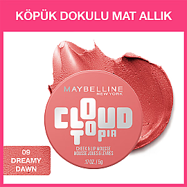 Maybelline Cloudtopia Cheek Lip Mousse - Köpük Dokulu Mat Allık No: 09 Dreamy Dawn - 2