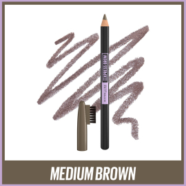 Maybelline Express Brow Shaping Pencil - Kaş Kalemi No: 04 Medium Brorwn - 2