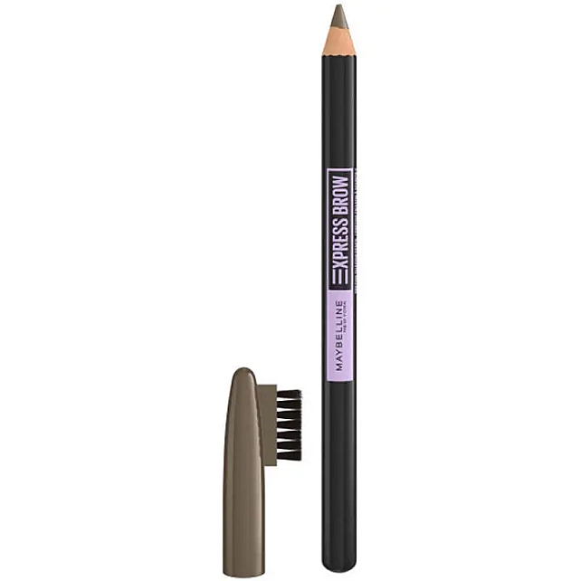 Maybelline Express Brow Shaping Pencil - Kaş Kalemi No: 04 Medium Brown - 1