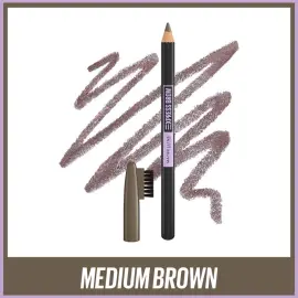 Maybelline Express Brow Shaping Pencil - Kaş Kalemi No-04 Medium Brown - 2