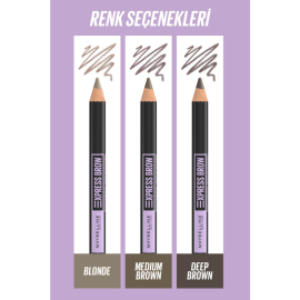 Maybelline Express Brow Shaping Pencil - Kaş Kalemi No: 05 Deep Brown - 4