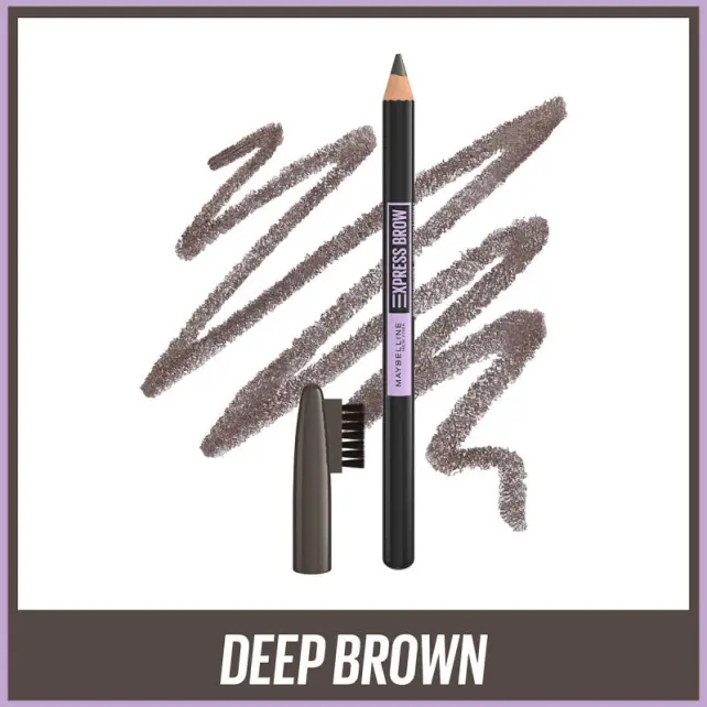 Maybelline Express Brow Shaping Pencil - Kaş Kalemi No: 05 Deep Brown - 3