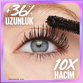 Maybelline Falsies Surreal - Maskara Black/Siyah - 3