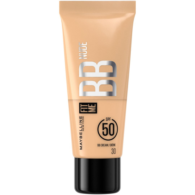 Maybelline Fit Me BB Cream SPF 50+ Renkli Nemlendirici No: 30 30ml - 1