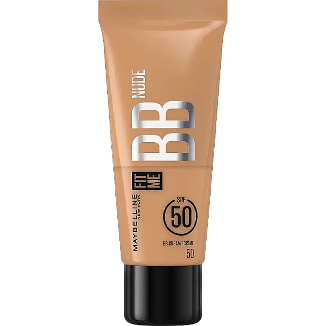 Maybelline Fit Me BB Cream SPF 50+ Renkli Nemlendirici No: 50 30ml - 1