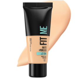 Maybelline Fit Me Matte Poreless - Mat Fondöten No: 112 Soft Beige - Maybelline