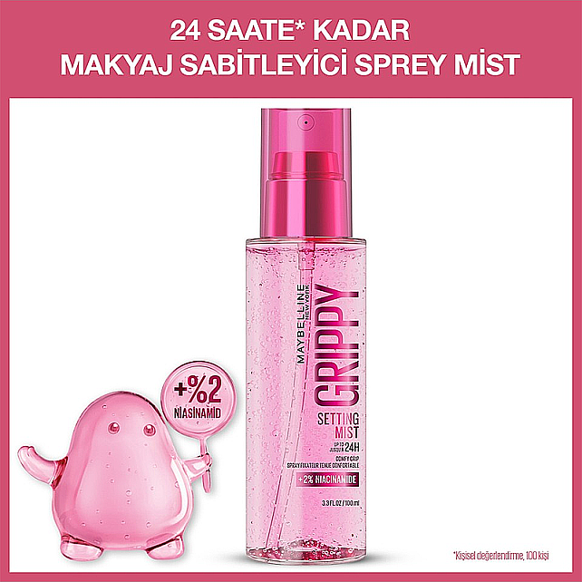 Maybelline Grippy Setting Mist - Makyaj Sabitleyici Sprey 100ml - 2