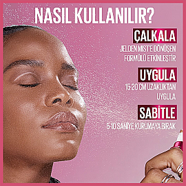 Maybelline Grippy Setting Mist - Makyaj Sabitleyici Sprey 100ml - 8