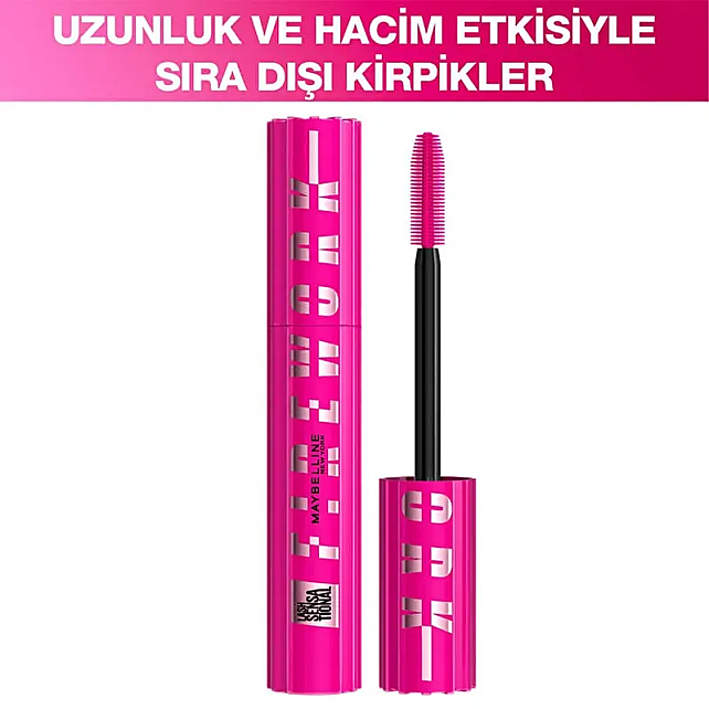 Maybelline Lash Sensational Fireworks - Maskara Black /Siyah - 4