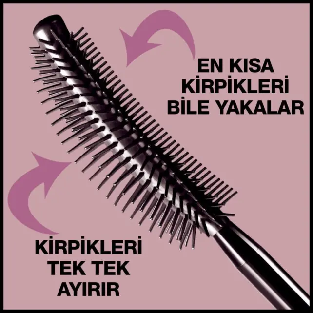 Maybelline Lash Sensational - Maskara Black /Siyah - 3