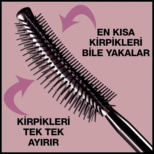 Maybelline Lash Sensational - Maskara Intense Black/Yoğun Siyah - 3