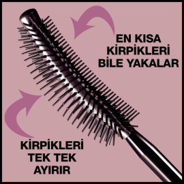 Maybelline Lash Sensational - Maskara Intense Black/ Yoğun Siyah - 3