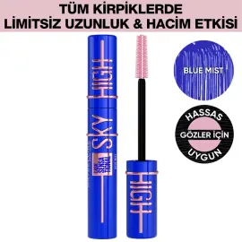 Maybelline Lash Sensational Sky High - Maskara Blue Mist /Mavi - 2