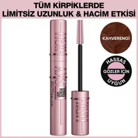 Maybelline Lash Sensational Sky High - Maskara Brown /Kahverengi - 2