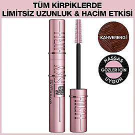 Maybelline Lash Sensational Sky High - Maskara Brown /Kahverengi - 2