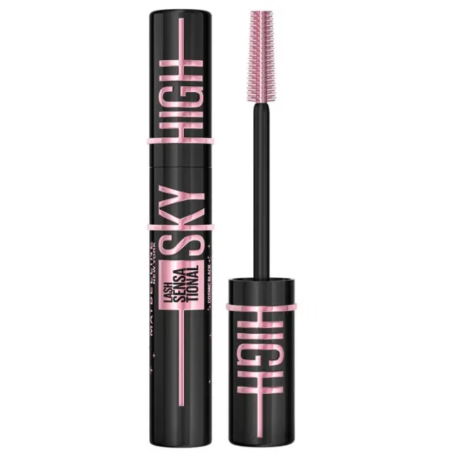 Maybelline Lash Sensational Sky High - Maskara Cosmic Black / Yoğun Siyah - 1