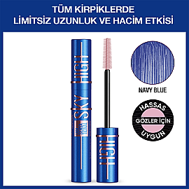 Maybelline Lash Sensational Sky High - Maskara Navy Blue - 2