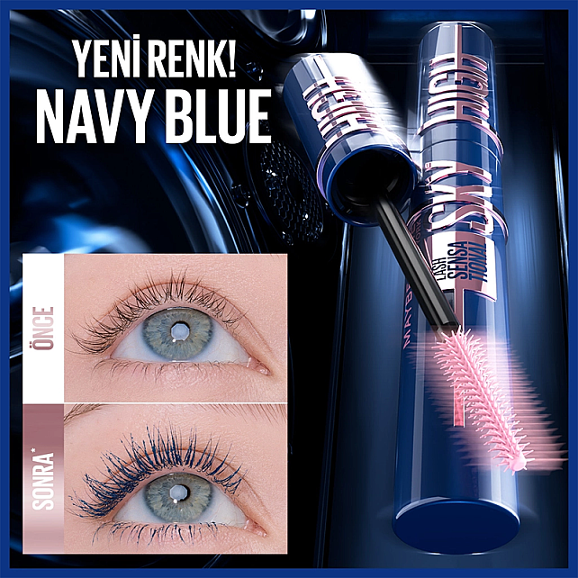 Maybelline Lash Sensational Sky High - Maskara Navy Blue - 5